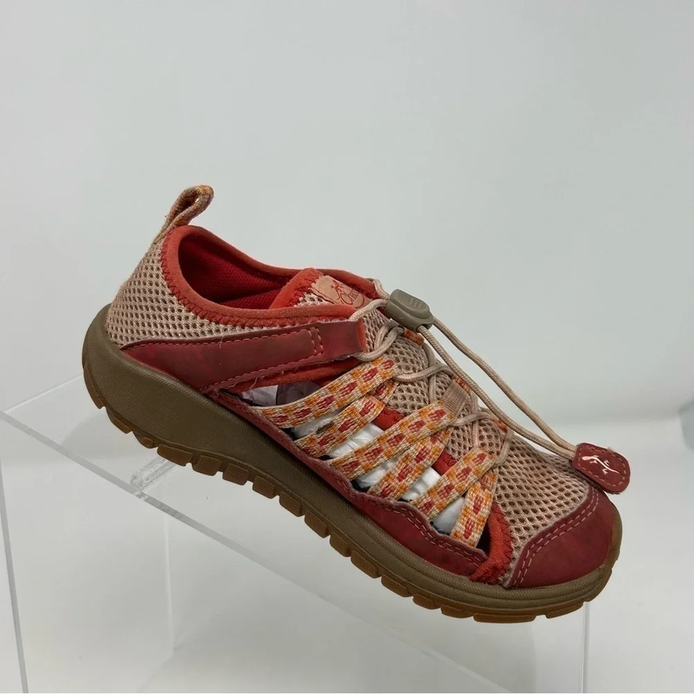 Chaco Unisex Kids Orange & Red Outcross 2 All Terrain Quick Dry Sneakers Size 13